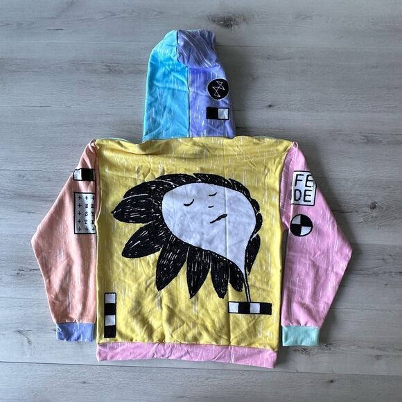 Umami Merch Safe Mode Unisex Hoodie Multi M NWOT‎ - Picture 6 of 6